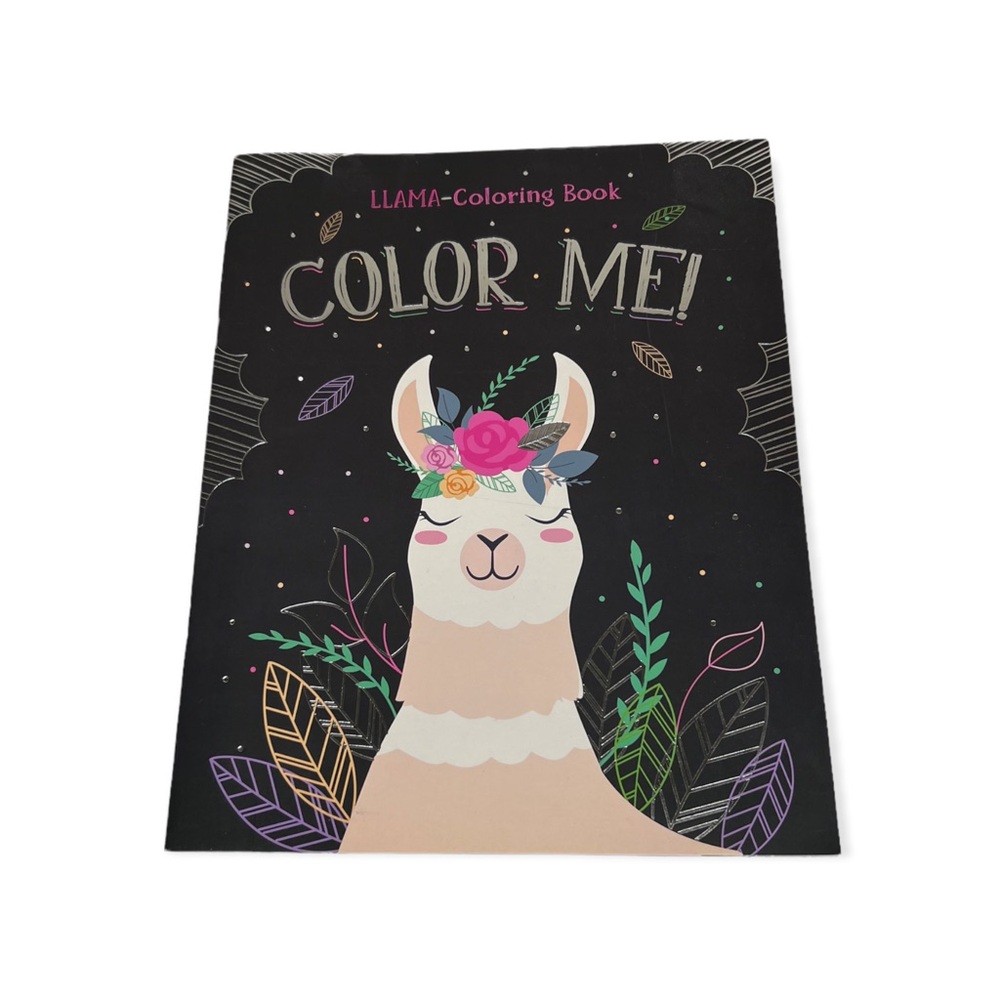 Llama Coloring Book